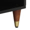 vidaXL - Salontafel - 80x50x40 - cm - massief - mangohout