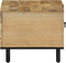 vidaXL - Salontafel - 80x50x40 - cm - massief - mangohout