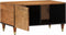 vidaXL - Salontafel - 80x50x40 - cm - massief - mangohout