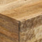 vidaXL - Salontafel - 80x50x40 - cm - massief - mangohout