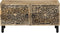 vidaXL - Salontafel - 80x50x40 - cm - massief - mangohout