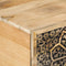vidaXL - Salontafel - 80x50x40 - cm - massief - mangohout