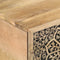 vidaXL - Salontafel - 80x50x40 - cm - massief - mangohout