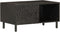 vidaXL - Salontafel - 80x50x40 - cm - massief - mangohout - zwart