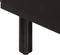 vidaXL - Salontafel - 80x50x40 - cm - massief - mangohout - zwart