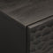 vidaXL - Salontafel - 80x50x40 - cm - massief - mangohout - zwart