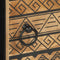 vidaXL - Salontafel - 80x50x40 - cm - massief - ruw - mangohout - zwart