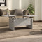 vidaXL - Salontafel - 80x50x42,5 - cm - bewerkt - hout - betongrijs