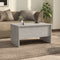vidaXL - Salontafel - 80x50x42,5 - cm - bewerkt - hout - betongrijs