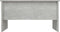 vidaXL - Salontafel - 80x50x42,5 - cm - bewerkt - hout - betongrijs