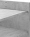 vidaXL - Salontafel - 80x50x50 - cm - bewerkt - hout - betongrijs