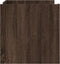 vidaXL - Salontafel - 80x50x50 - cm - bewerkt - hout - bruin - eikenkleur
