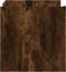 vidaXL - Salontafel - 80x50x50 - cm - bewerkt - hout - gerookt - eikenkleurig