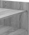 vidaXL - Salontafel - 80x50x50 - cm - bewerkt - hout - grijs - sonoma - eikenkleur
