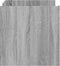 vidaXL - Salontafel - 80x50x50 - cm - bewerkt - hout - grijs - sonoma - eikenkleur