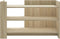 vidaXL - Salontafel - 80x50x50 - cm - bewerkt - hout - sonoma - eikenkleurig