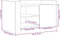 vidaXL - Salontafel - 80x50x50 - cm - bewerkt - hout - wit
