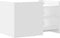 vidaXL - Salontafel - 80x50x50 - cm - bewerkt - hout - wit
