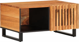 vidaXL - Salontafel - 80x51x40 - cm - massief - acaciahout
