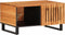 vidaXL - Salontafel - 80x51x40 - cm - massief - acaciahout