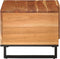 vidaXL - Salontafel - 80x51x40 - cm - massief - acaciahout