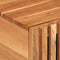 vidaXL - Salontafel - 80x51x40 - cm - massief - acaciahout