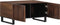 vidaXL - Salontafel - 80x51x40 - cm - massief - mangohout - bruin