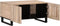 vidaXL - Salontafel - 80x51x40 - cm - massief - mangohout - wit