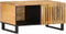 vidaXL - Salontafel - 80x51x40 - cm - massief - ruw - mangohout