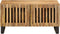 vidaXL - Salontafel - 80x51x40 - cm - massief - ruw - mangohout