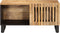 vidaXL - Salontafel - 80x51x40 - cm - massief - ruw - mangohout