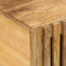 vidaXL - Salontafel - 80x51x40 - cm - massief - ruw - mangohout