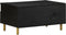 vidaXL - Salontafel - 80x54x40 - cm - bewerkt - hout - zwart