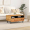 vidaXL - Salontafel - 80x54x40 - cm - massief - acaciahout