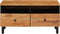 vidaXL - Salontafel - 80x54x40 - cm - massief - acaciahout