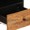 vidaXL - Salontafel - 80x54x40 - cm - massief - acaciahout