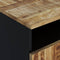 vidaXL - Salontafel - 80x54x40 - cm - massief - mangohout - en - bewerkt - hout