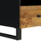 vidaXL - Salontafel - 80x54x40 - cm - massief - mangohout - en - bewerkt - hout