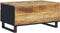 vidaXL - Salontafel - 80x54x40 - cm - massief - mangohout - en - bewerkt - hout