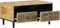 vidaXL - Salontafel - 80x54x40 - cm - massief - mangohout