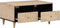 vidaXL - Salontafel - 80x54x40 - cm - massief - mangohout