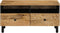 vidaXL - Salontafel - 80x54x40 - cm - massief - mangohout
