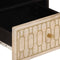 vidaXL - Salontafel - 80x54x40 - cm - massief - mangohout