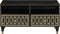 vidaXL - Salontafel - 80x54x40 - cm - massief - mangohout