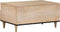 vidaXL - Salontafel - 80x54x40 - cm - massief - mangohout
