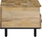 vidaXL - Salontafel - 80x54x40 - cm - massief - mangohout