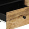 vidaXL - Salontafel - 80x54x40 - cm - massief - mangohout