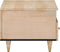 vidaXL - Salontafel - 80x54x40 - cm - massief - mangohout