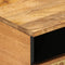 vidaXL - Salontafel - 80x54x40 - cm - massief - mangohout