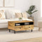 vidaXL - Salontafel - 80x54x40 - cm - massief - mangohout
